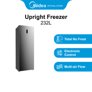 [Bulky] Midea MCF232 Silver Upright Freezer, 232L, Energy Rating A+