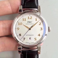 Iwc iwc Da Vinci Series Watch/356601Model Men's Automatic Mechanical Watch/Formal Casual Belt Watch 