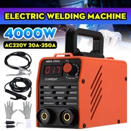 AC220V 250A 6.5KVA Inverter Electric Arc Welder Welding Machine 4000W Automatic Portable Full Weldin