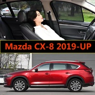 Magnetic Car Window Sunshade for Mazda CX-8 cx8 2019-UP Car Curtains Anti-Mosquito Car Sunshade UV P