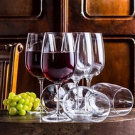 1 SET 6 PCS BORMIOLI ROCCO WINE GLASS/FOOT GLASS/WINE GLASS HS