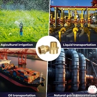 ELEGA 2PCS Brass G1 2 BSP Female To 1 2Inch NPT Male Thread  Fitting Adapters