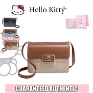 Hello Kitty Brand Leather Textured Commuter Shoulder Bag HHF41168