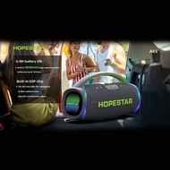 ลำโพงบลูทูธHopestar A65  ลำโพง 300W พร้อมไมล์หลายสาย1ตัว เอฟเฟคเสียงเปลี่ยนได้3ระดับ ของแท้100%