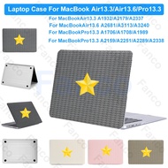 for MacBook Air13.3 A1932/A2179/A2337 Case for MacBook Air13.6 A2681/A3113/A3240 Hard Shell Case