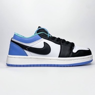 (READYSTOCK) NIKE AIR JORDAN 1 LOW BLUE BLACK / men shoes / men sneakers / kasut lelaki