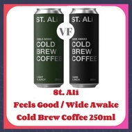 St Ali Wide Awake Cold Brew Coffee Dark & Rich / Feels Good Cold Brew Coffee Light & Juicy 250ml