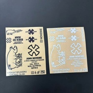 NOVESKE Fire-breathing Pig Metal Sticker Jinming Supply m4 SCAR LDT416ak74U Accessories Lehui 107