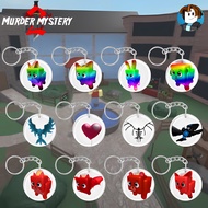 MM2 Godly Pets Part 9 Characters Decorative Printed in Keychain