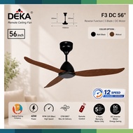 DEKA Remote Ceiling Fan K5 F5DC Pro MB F5DCL LED DC Motor 10 | 12 Speed K6DC K6N X-ONE F3DC | 5 Blad