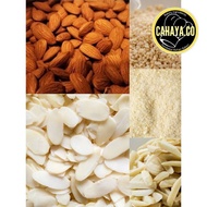 Whole Almond/Flakes/Nib/Strip/Ground/Badam Biji/ Nipis/Hancur/Panjang/Serbuk Badam  *HALAL*