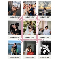 DIY Polaroid photo print 9 pcs. for 30 pesos