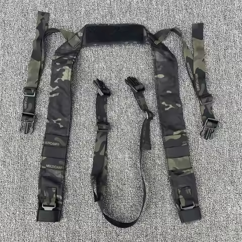 Tactical D3CRM Chest Rig H-Harness Kit MK3 MK4 Chest Rig Shoulder Strap Multicam Airsoft Vest Chest