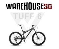 VOLCK Tuff 6 Carbon Fiber Full Suspension All Mountain Bike | Shimano Deore M6100