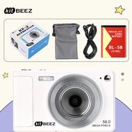 KiTBEEZ KF-2 56MP CCD Camera 1080P Video 16X Digital Zoom Retro Camera Built-in Falsh Autofocus Anti