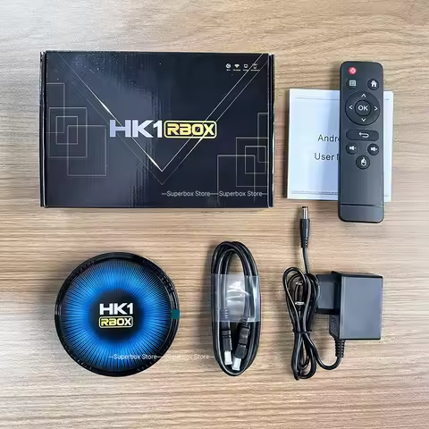 HK1 RBOX W2 Amlogic S905W2 Android 11.0 TV Box Support 2.4G/5.8G WiFi BT4.1 4k H.265 HEVC 100M LAN