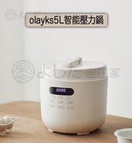 olayks. - olayks5L智能壓力鍋DYLG00503(陶白) 單膽大容量高壓鍋多功能高壓飯煲預約