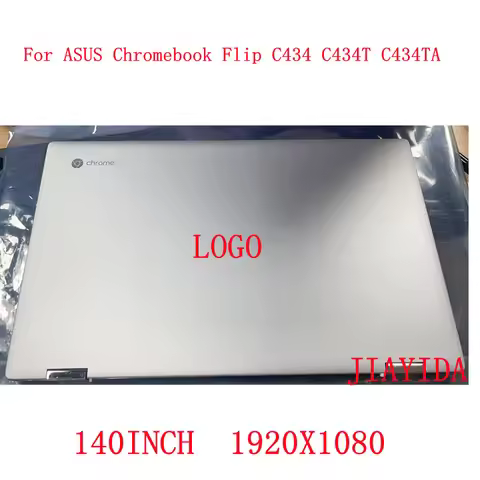 ORIGINAL For ASUS Chromebook Flip C434 C434T C434TA LCD Touch Screen Digitizer Glass Assembly Displa
