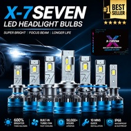 X-7SEVEN X-Apollo 180W 40000LM 6500K CANBUS 12/24V LED Headlight Bulb For Car H4 H11 9005 9006 H7 H1
