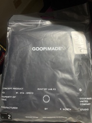 goopimade x syndro  crescent wide flare jeans