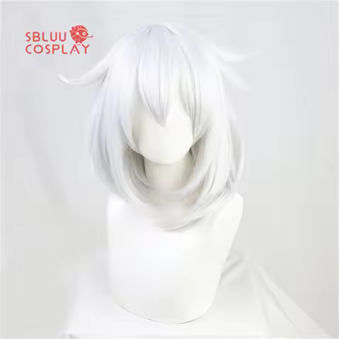 SBluuCosplay Genshin Impact Cosplay Paimon Cosplay Wig