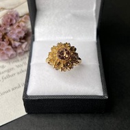 Avon 雅芳日之花- 琥珀色戒指 Sunflower ring