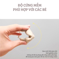 Genuine Bear-shaped Handheld Silicone Gum TGM Teddy Glove Wrist Teether Baby Teether