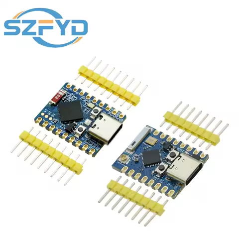 WiFi BT Wireless Module for ESP32-S3-Zero C3-Zero, Ultra-small Size Mini Dev Board Compatible with E