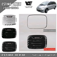 Vemart toyota estima acr30 car fuel cap trim cover garnish accessories