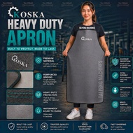 Heavy Duty KOSKA apron mesin rumput work apron