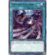 [KW2 Yugioh]* [EN-UK] MZMU-EN115 Mayhem Fur Hire Card : Rare 1st Edition