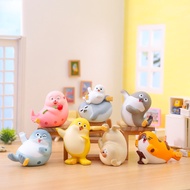 BLIND BOX super cute colorful sea dog statue