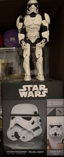 Star Wars 星球大戰 第一軍團 風暴兵 面具燈+Lego 75114