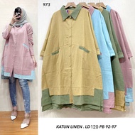 Women's Linen Tunic FL 973 Plain Variation 120