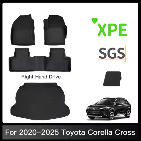 Car Floor Mat XPE 3D Car Boot Mat for 2020-2025 Toyota Corolla CROSS SUV Left and Right Hand Drive T