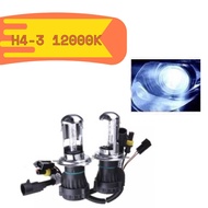 BKK CAR CENTRAL LOCK ชุดหลอดไฟ XENON HID 55Wเป็นชุด 1คู่ ขั้วH4-H/L พร้อมสายH4slide ค่าสี 4300K 6000