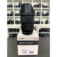 SIGM 35 mm F1.4 FOR CANON EF