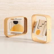 加拿大 Umbra Bellwood木紋旋轉相框(原木4x6吋)