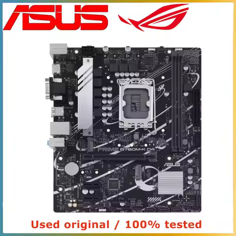 For ASUS PRIME B760M-K D4 LGA1700 DDR4 desktop computer main board Suitable for supporting 13th gene