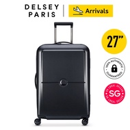 Delsey Turenne Double Spinner Wheels Hard Case Luggage 27 inch / 70cm - Black