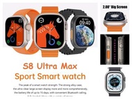｛升級版大屏幕智能手錶｝S8 Ultra Max Series 8 Smartwatch Ultra AI Voice Smart Watch 8 2.08 Inch Bluetooth Wirele