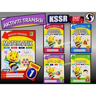 [js] buku latihan : aktiviti transisi kssr tahun 1 bahasa melayu,english,matematik,sains,pendidikan 