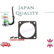 MESIN Block Gasket 3F-30 Yongjia/Kasei/Victa/Ogawa Rice Spray Machine