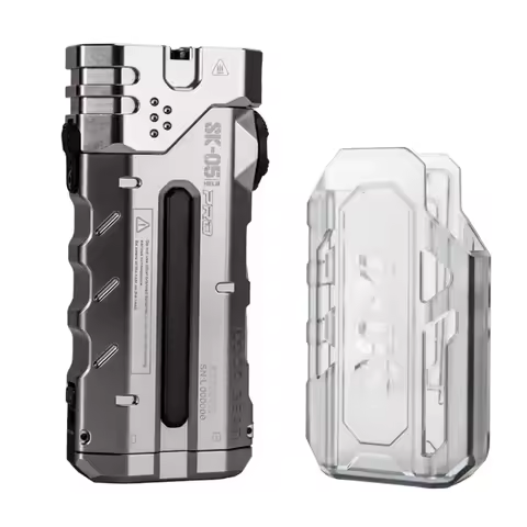 LOOP GEAR SK05Pro Flat LED Flashlight with 8000mAh Power Bank Combines Floodlight & Spotlight 4360 L