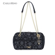 Carlo Rino Bowie Carlo GEO Jacquard Shoulder bag - Black