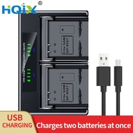 HQIX for Samsung SC-HMX20 HMX10 VP-MX10 HMX08 HMC20 HMX10 Camera IA-BP85ST Battery Dual Charger