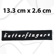 Butterfingers Patches Embroidery