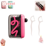 ROXUL Floss Dispenser, Automatic Ejectable without Floss  Floss Box,  Oral Care Floss Organiser