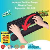 Ergonomic Memory Foam Keyboard Pad