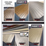 Hanyo "SHIPLAP WALL - Ship WALL" Install On The Living Room WALL "CEILING PANEL"